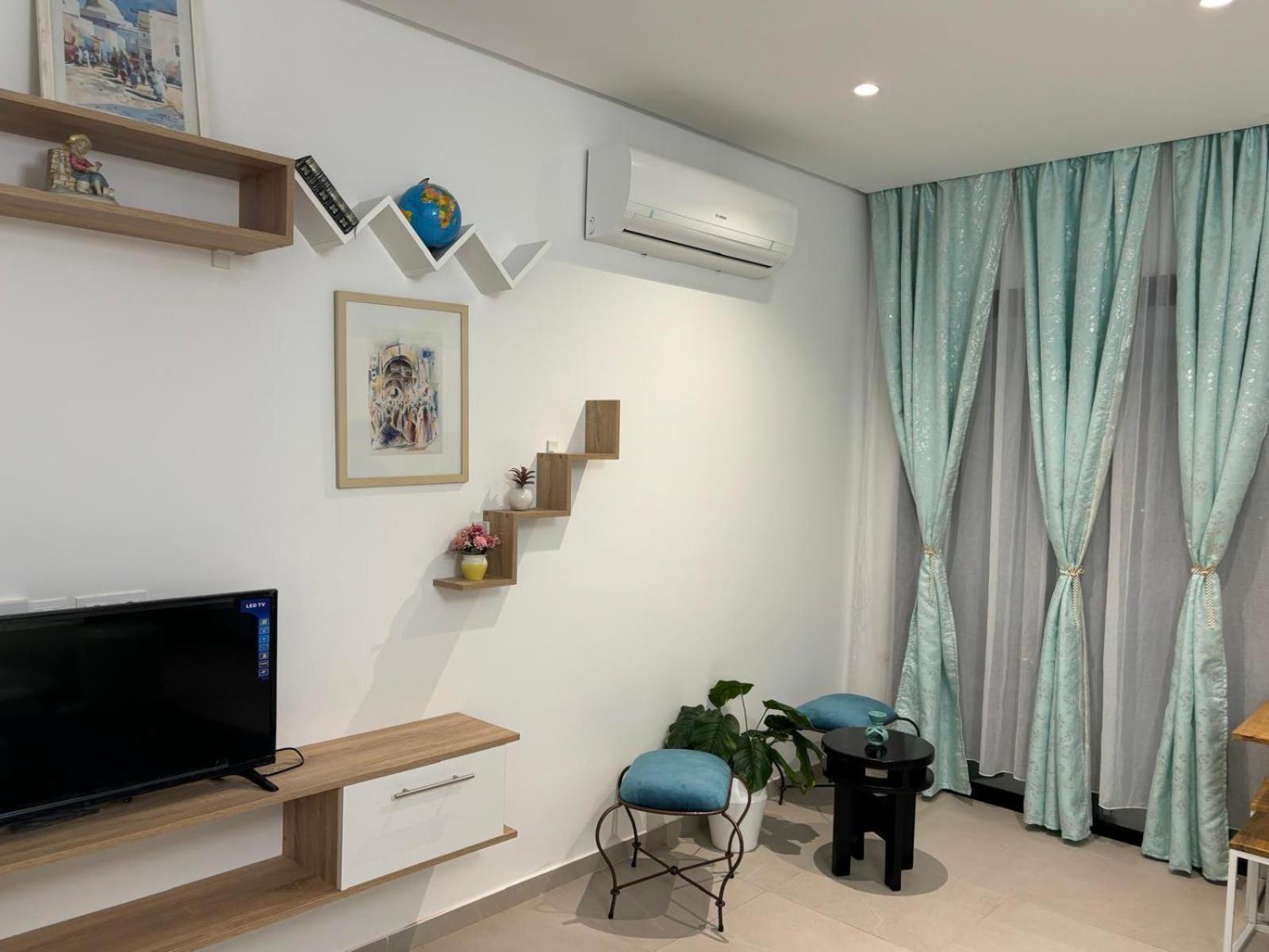 Appartement Blue Beach 莫纳斯提尔 外观 照片